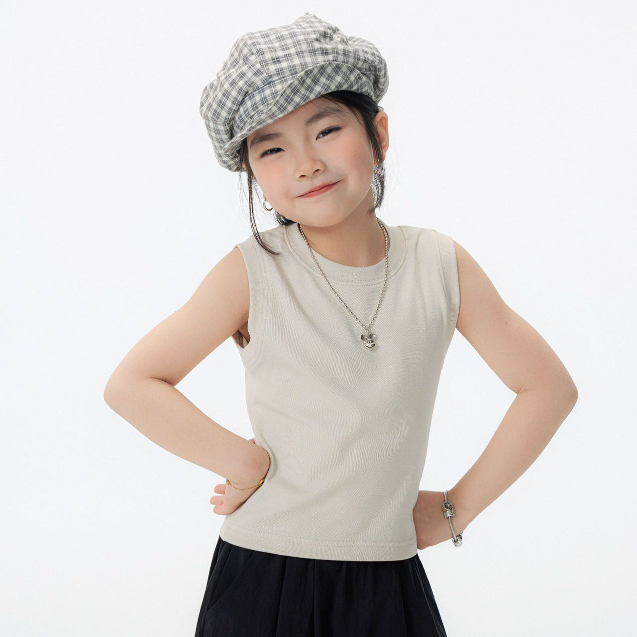 【90-150cm / M.L】【親子裝】日系羅紋背心