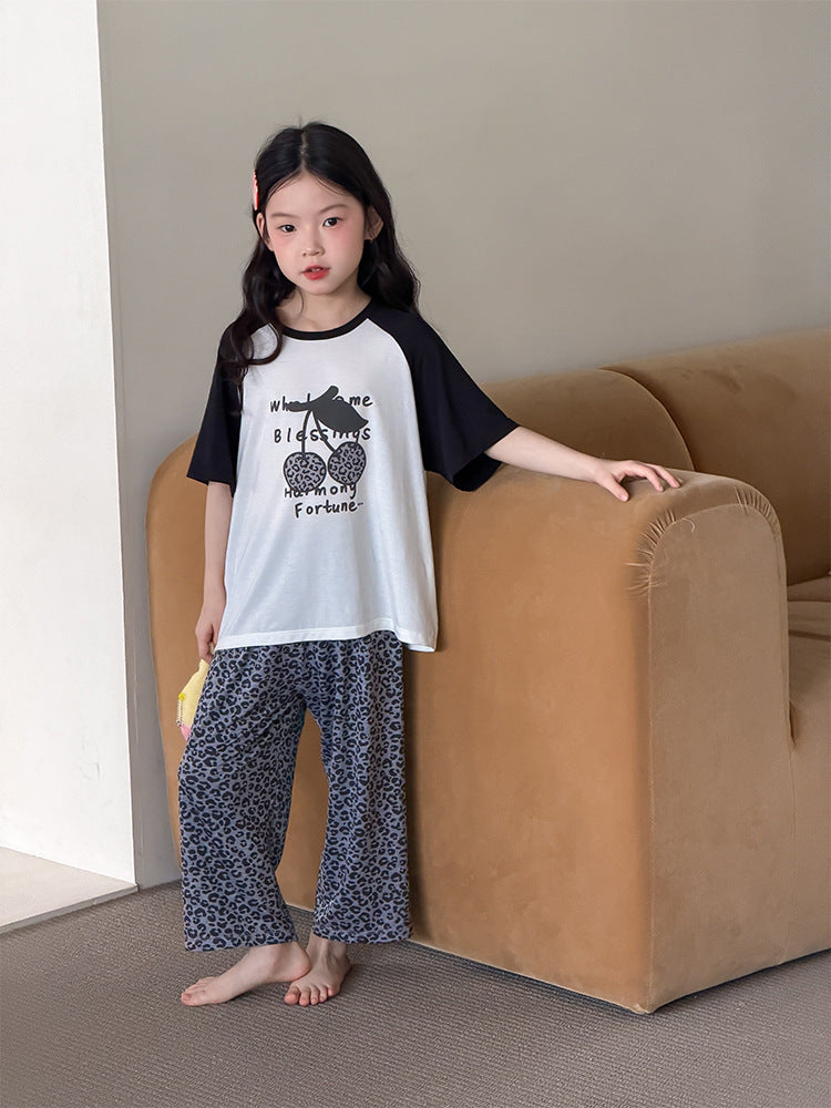 【100-170cm】5色-萊賽爾軟糯垂感彈性居家服套裝
