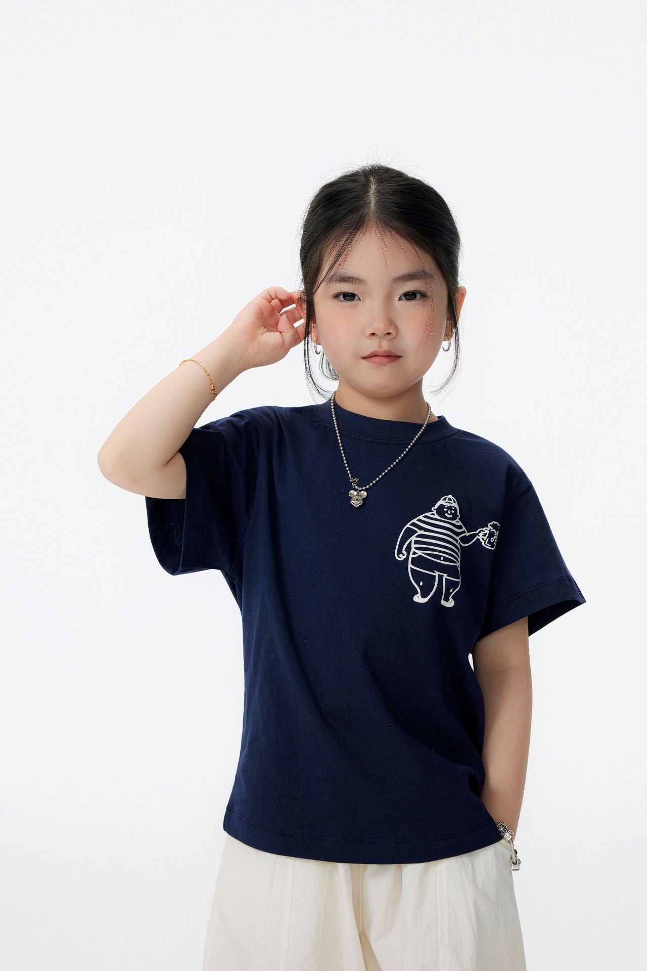 【90-150cm / M.L】【親子裝】日系乾杯印花T