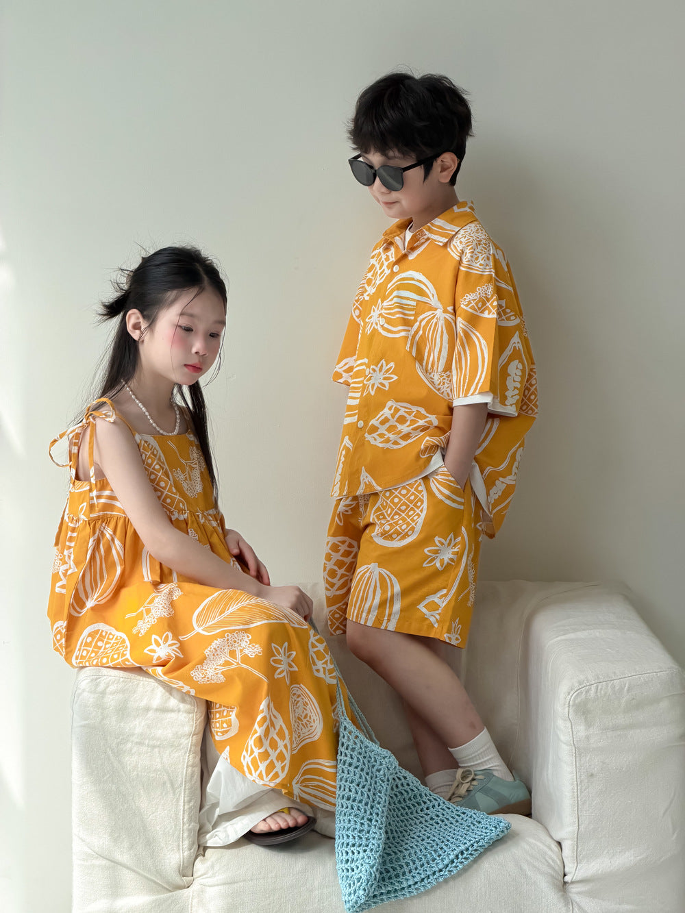 【100-160cm】熱帶小旅行系列連身裙 | 套裝