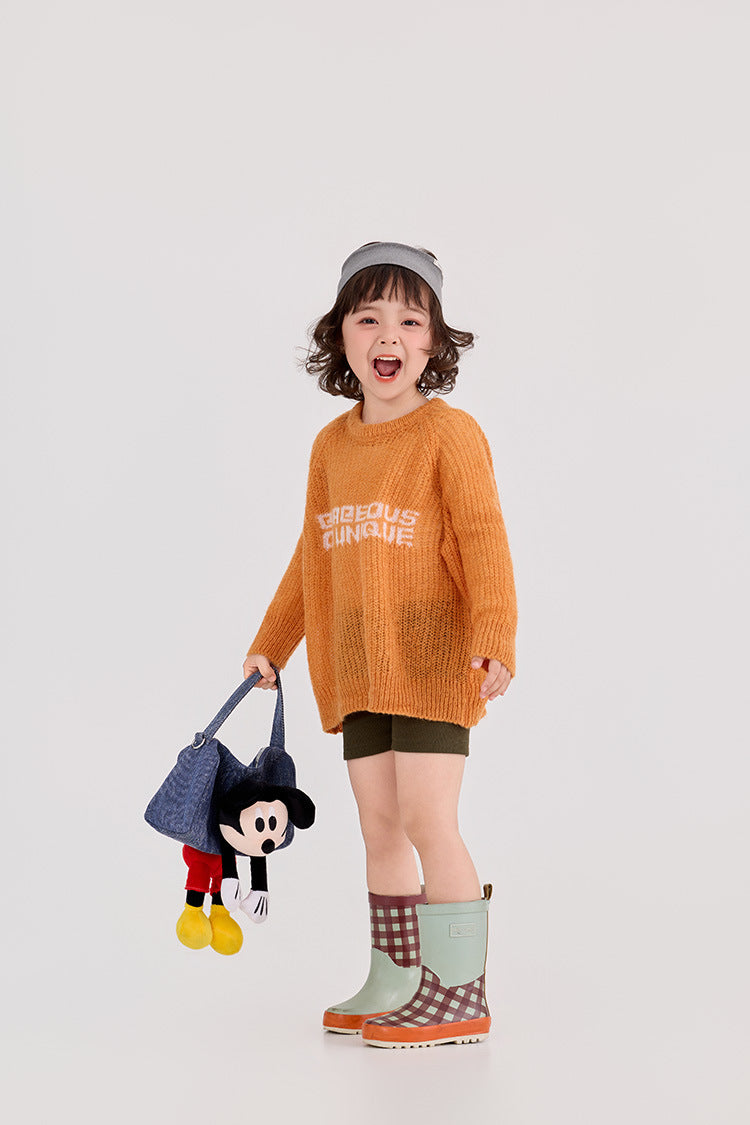 【90-150cm】度假風鏤空針織上衣