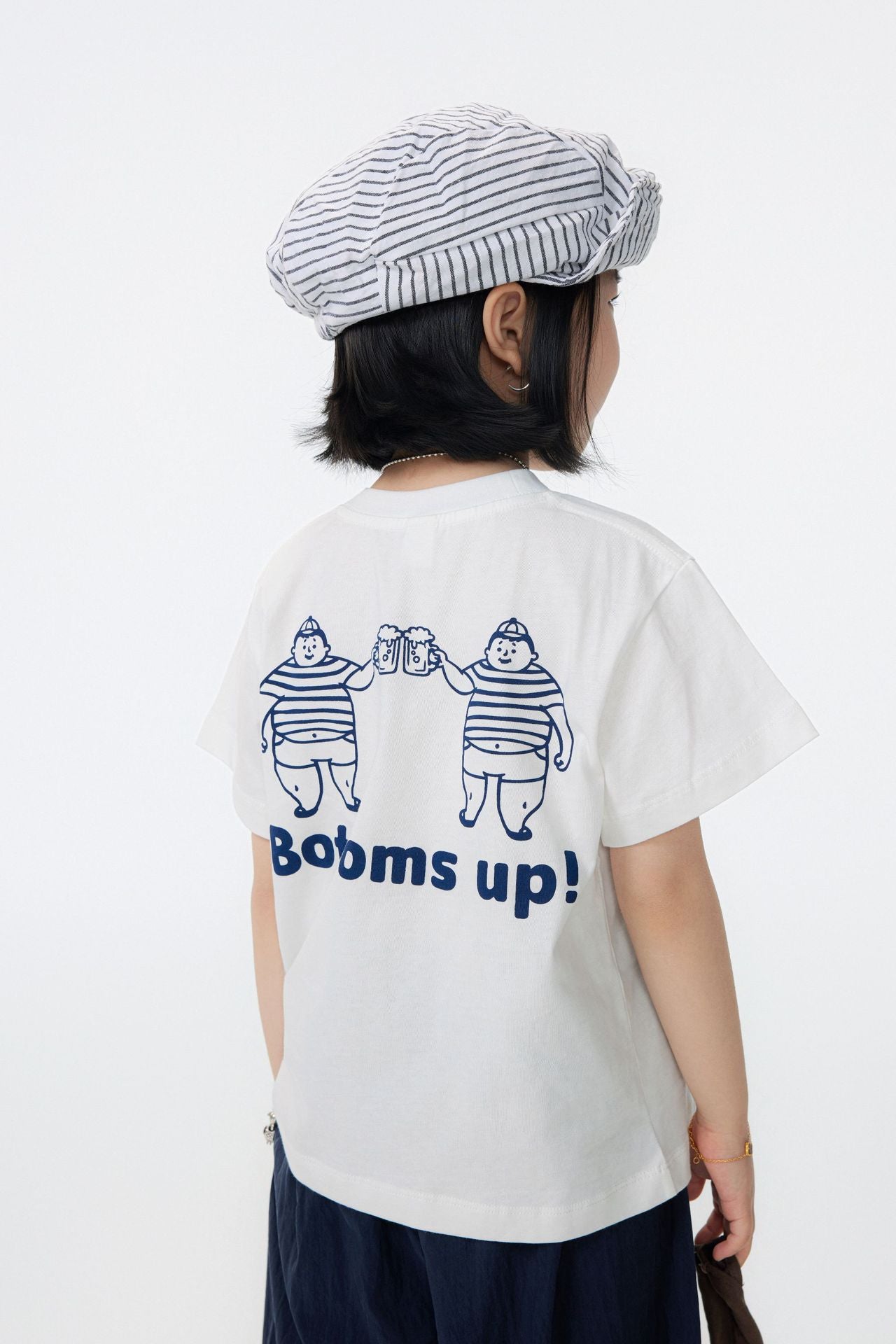 【90-150cm / M.L】【親子裝】日系乾杯印花T