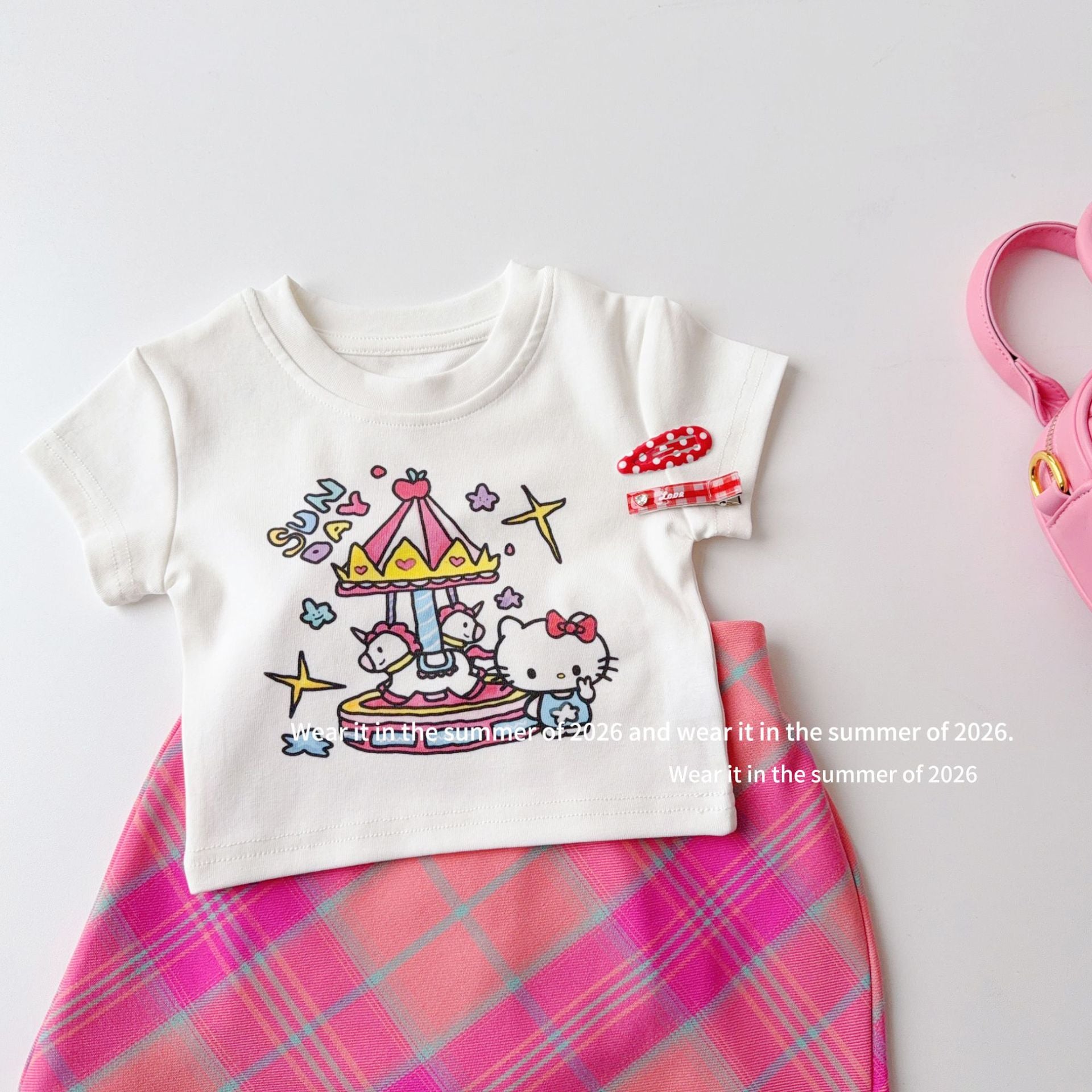 【90-150cm】KT印花T