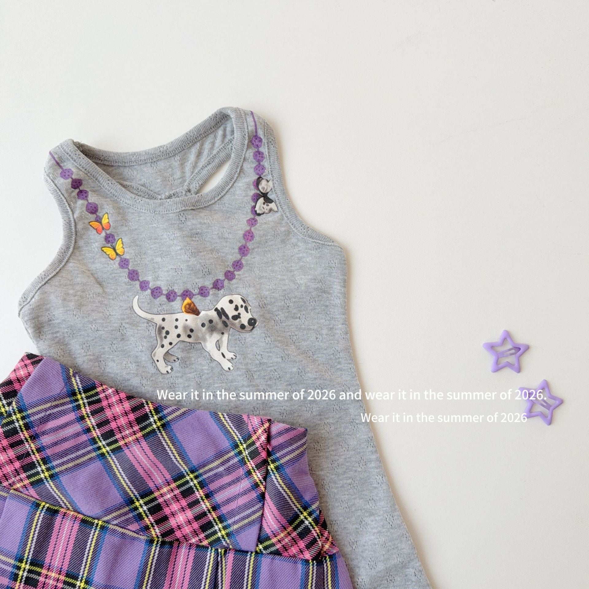 【90-150cm】掛脖吊帶修身辣妹無袖露背上衣