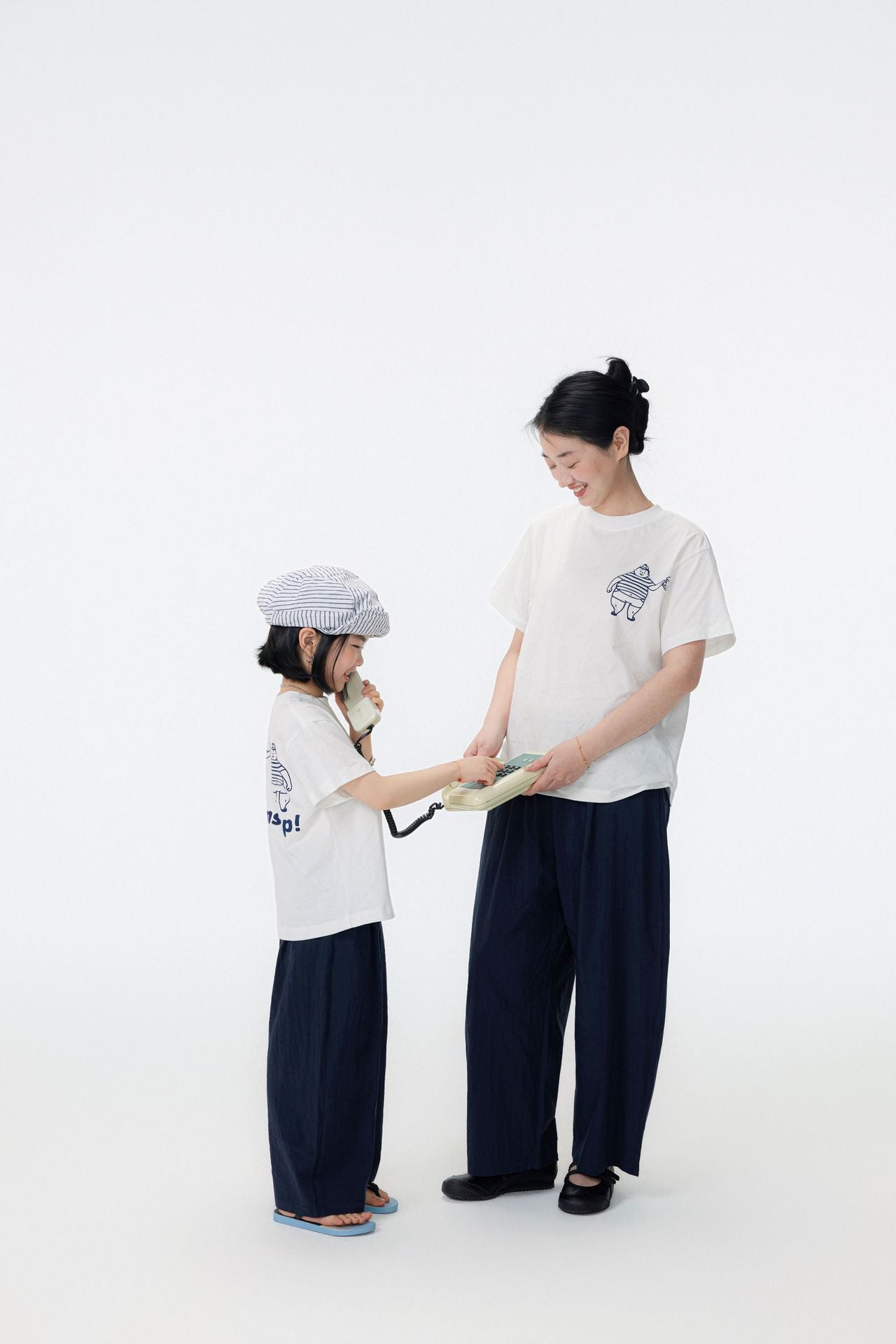 【90-150cm / M.L】【親子裝】日系乾杯印花T