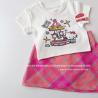 【90-150cm】彩色格紋半身裙