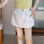 【90-150cm】美式辣妹工裝半身裙
