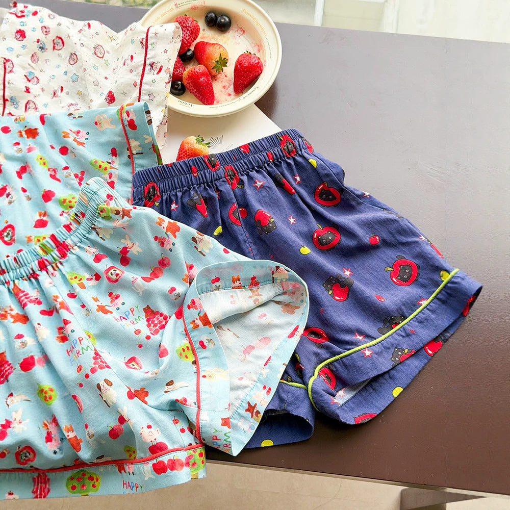【100-170cm】10色-冰感透氣萊賽爾親膚家居服兩件套
