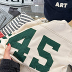 【80-130cm】(3色) 字母長袖T