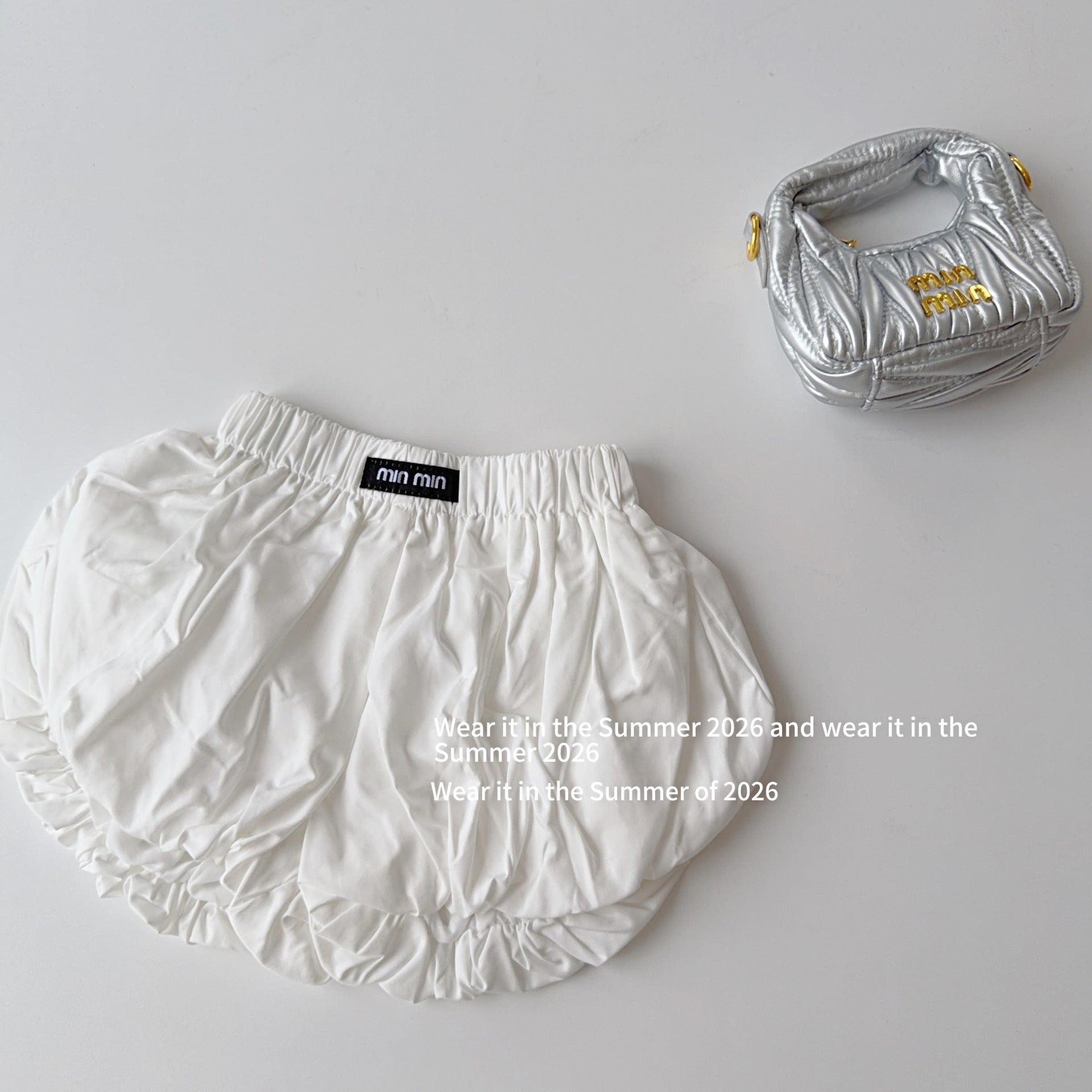 【90-150cm】刺繡花苞褲裙