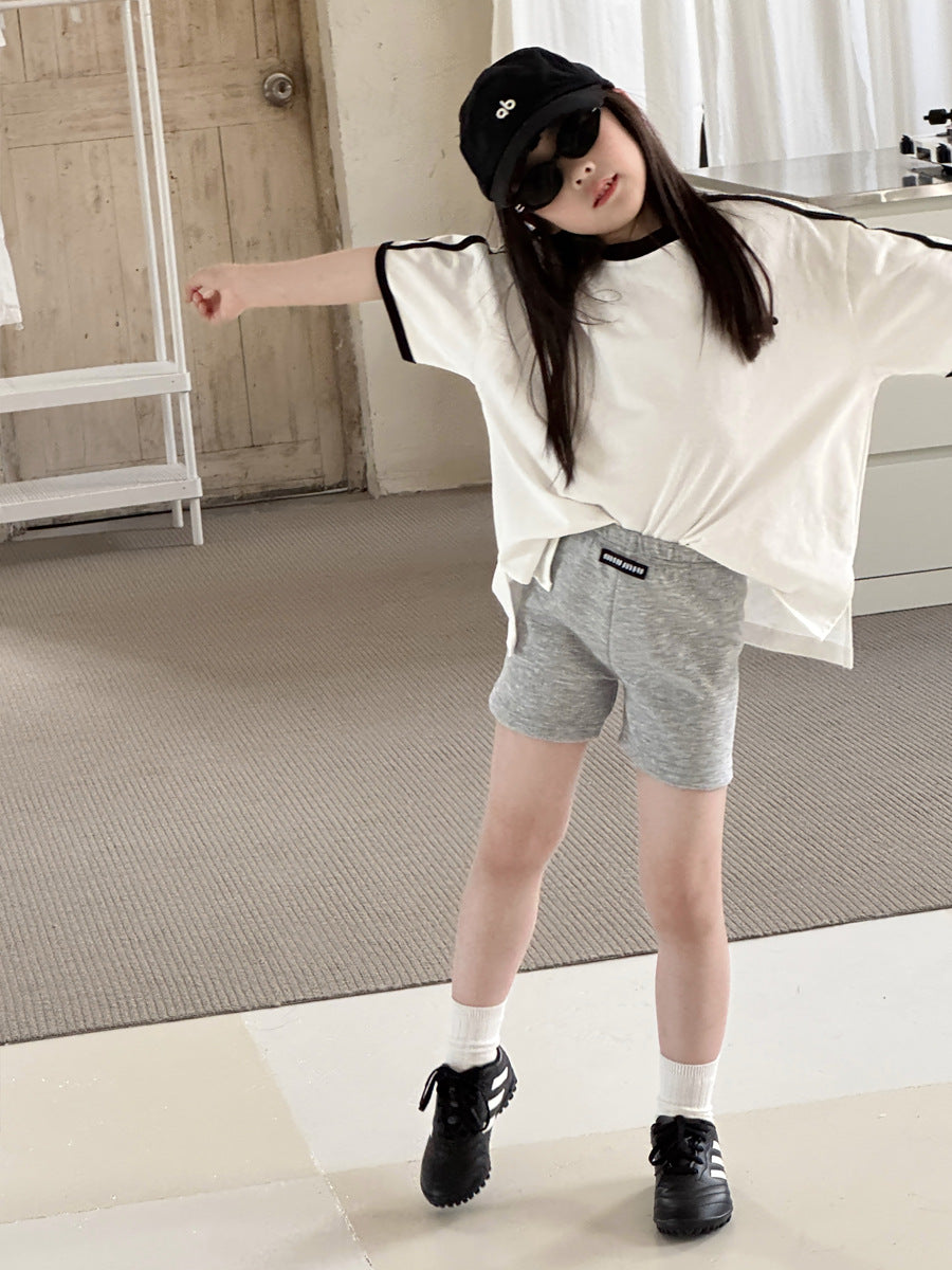 【100-150cm】美式復古街頭字母T