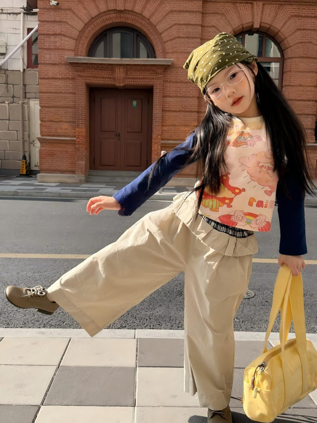 【90-140cm】迷彩米奇 | 馬甲 | 塗鴉T | 裙邊褲