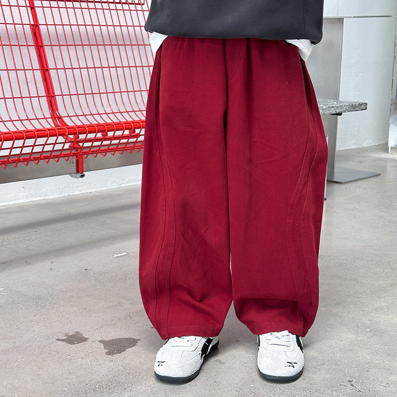 【90-170cm】穿搭神褲 水洗棉休閒長褲