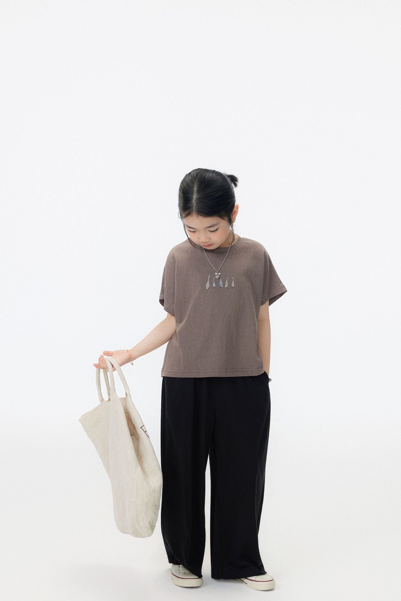【90-150cm / F】【親子裝】日系會呼吸的闊腿褲