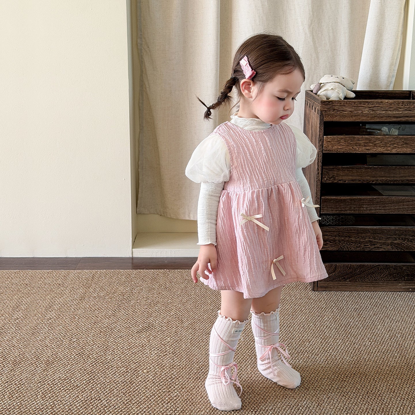 【73-110cm】泡泡袖打底衣 | 公主裙