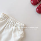 【90-150cm】高腰抓皺百褶裙(帶安全褲)