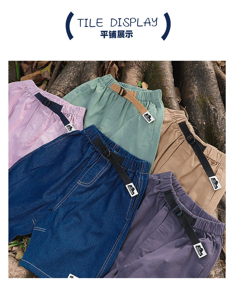【110-170cm / M.L】【親子裝】山系戶外休閒褲