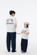 【90-150cm / M.L】【親子裝】日系乾杯印花T