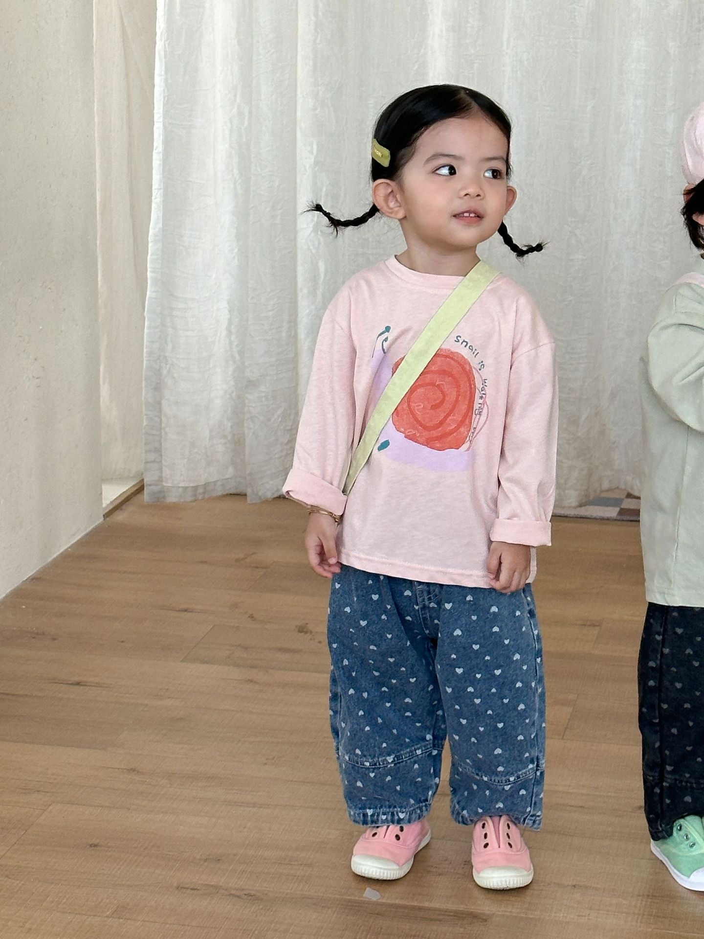 【80-150cm】可愛動物寬鬆純棉T恤