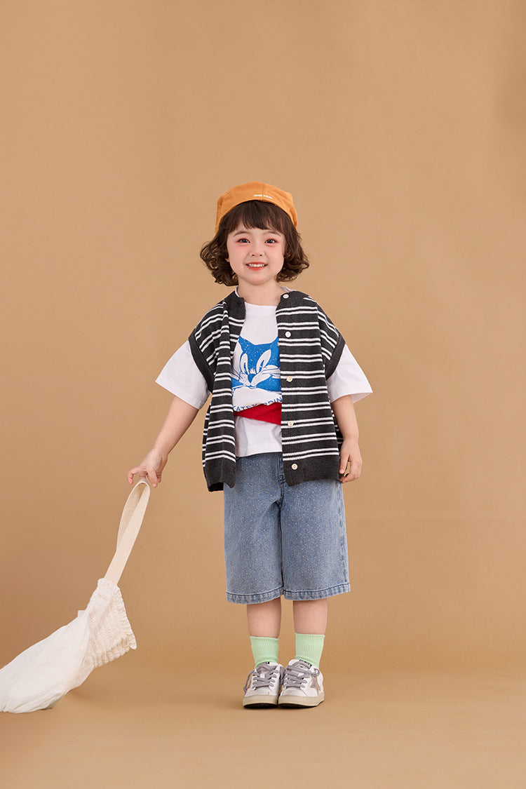 【90-150cm】日系針織背心