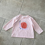 【80-150cm】可愛動物寬鬆純棉T恤