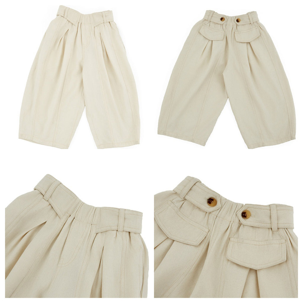 【90-150cm】日系好版型闊腿褲