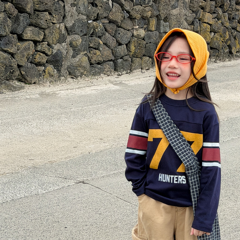 數字77長袖T恤打底衫