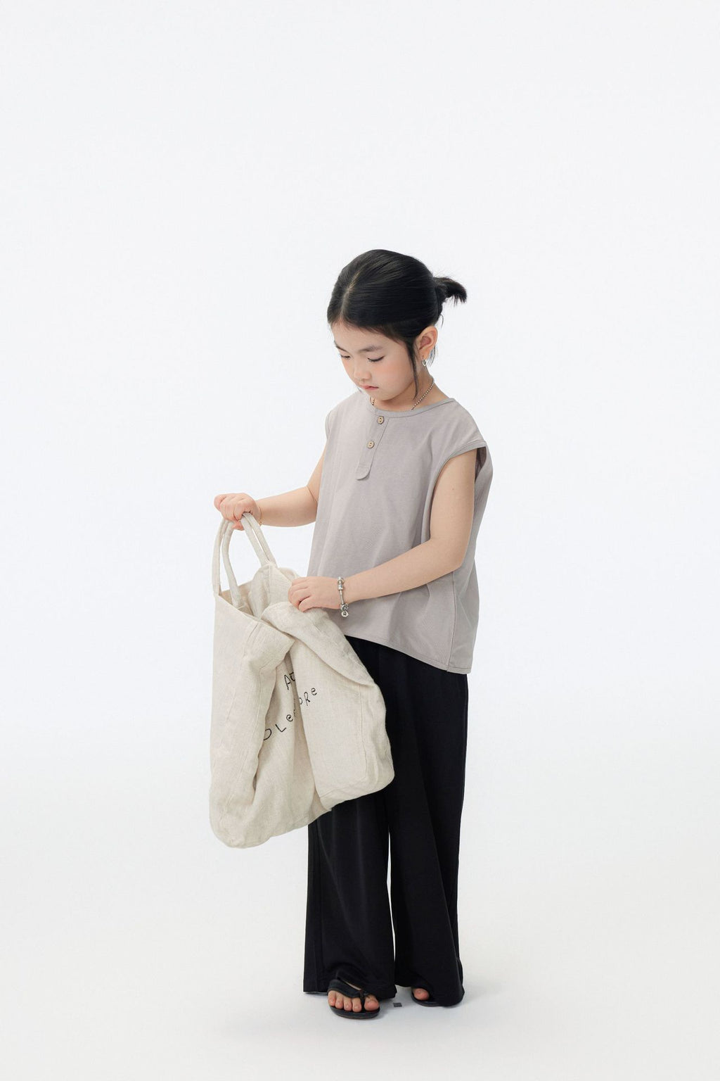 【90-150cm】日系簡素棉舒適百搭短袖