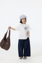 【90-150cm / M.L】【親子裝】日系乾杯印花T