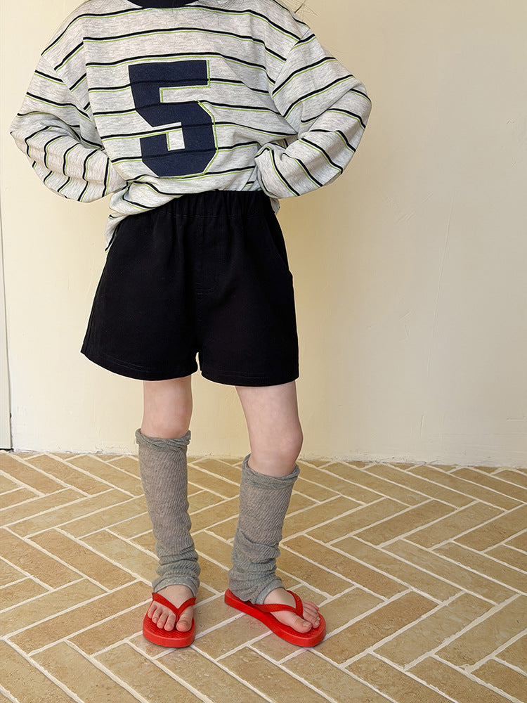 【100-170cm】全棉舒服透氣貼標短褲