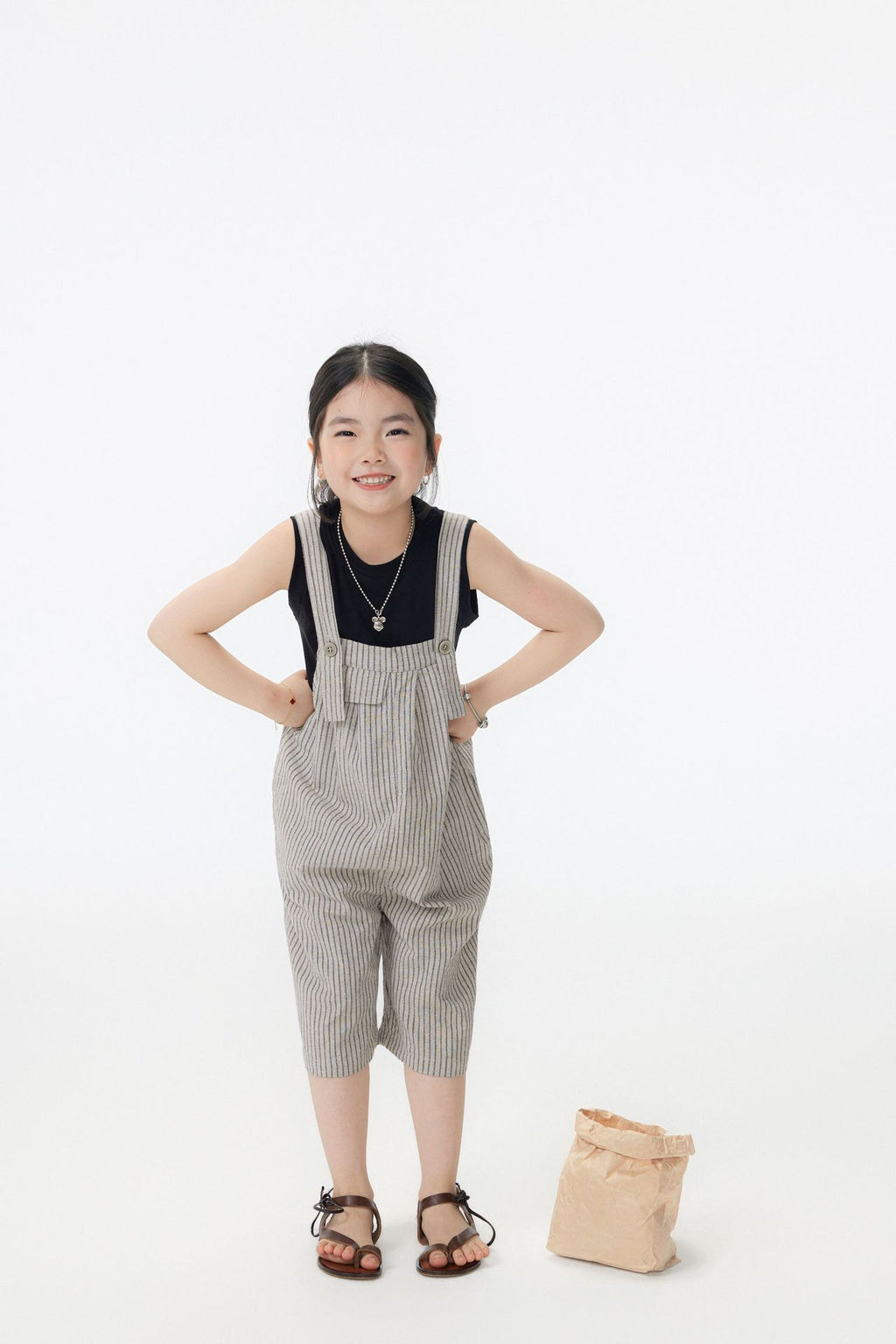 【90-150cm / M.L】【親子裝】日系羅紋背心