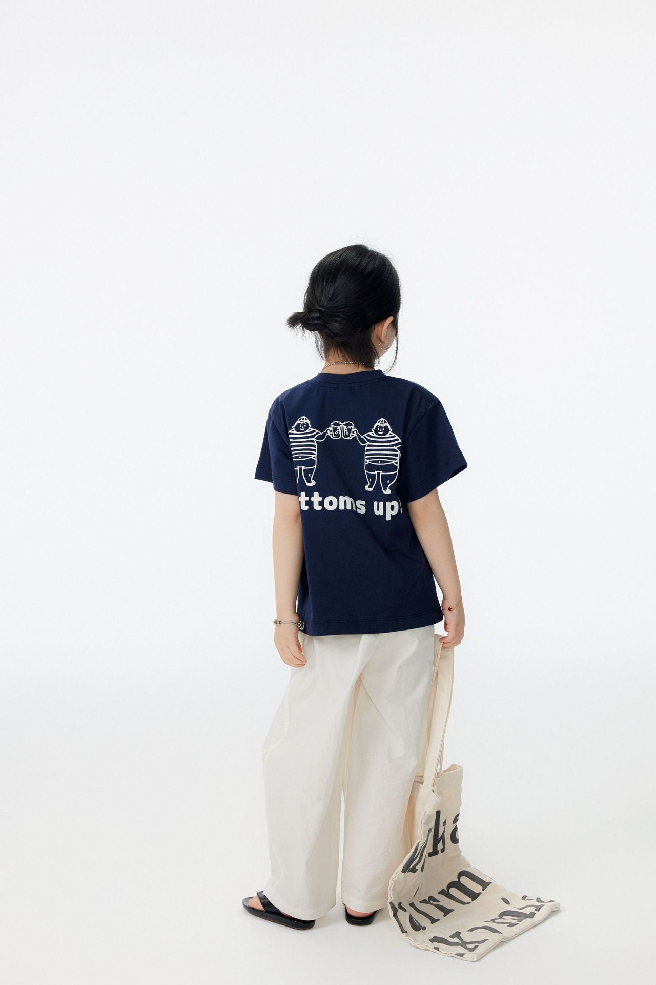 【90-150cm / M.L】【親子裝】日系乾杯印花T