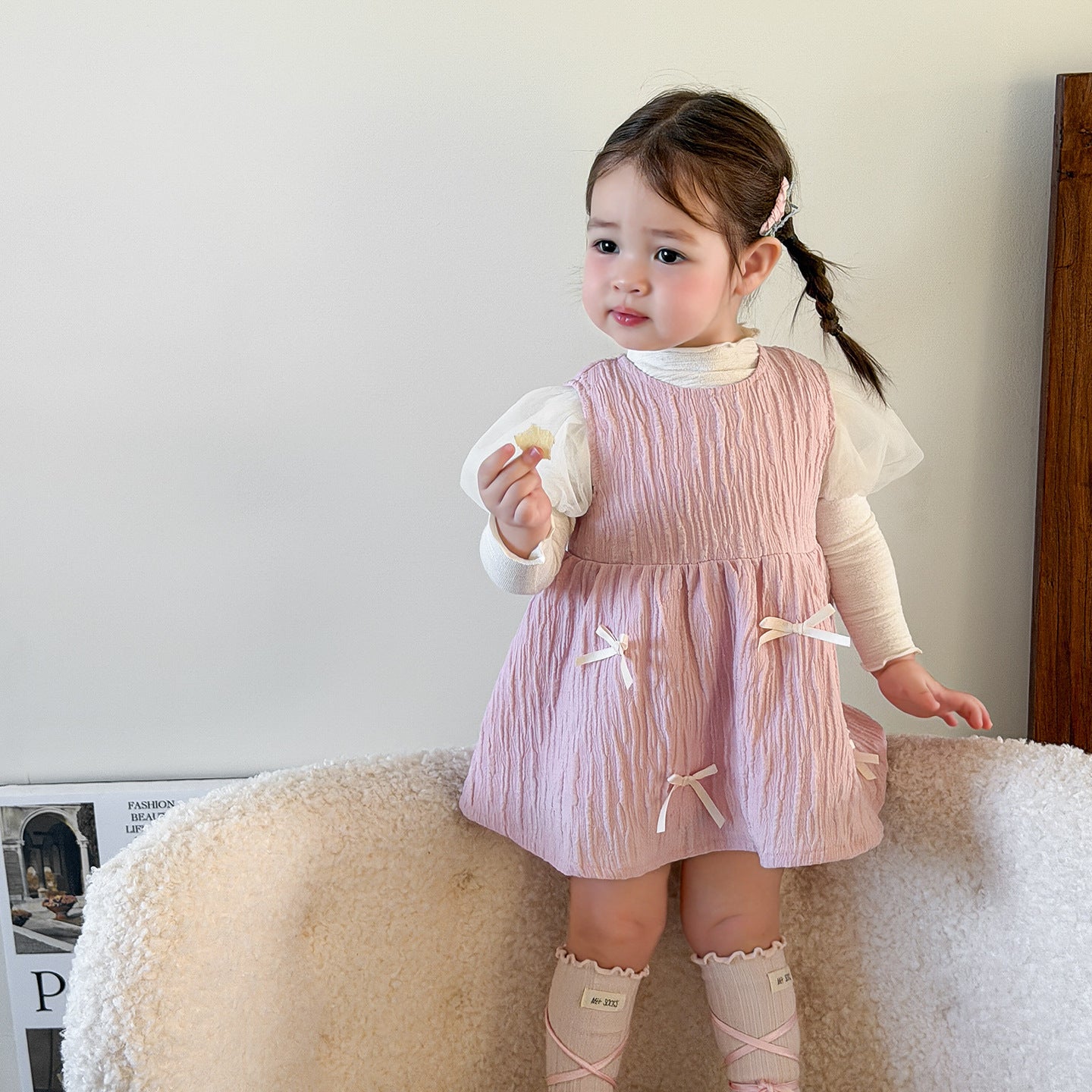 【73-110cm】泡泡袖打底衣 | 公主裙