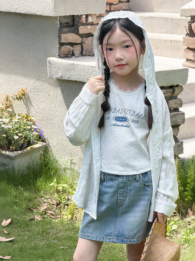 【100-170cm】韓系輕薄透氣慵懶皺感肌理防曬外套